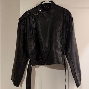 Lioness driftwood leather jacket